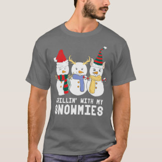 with my snowmies 3 T-Shirt