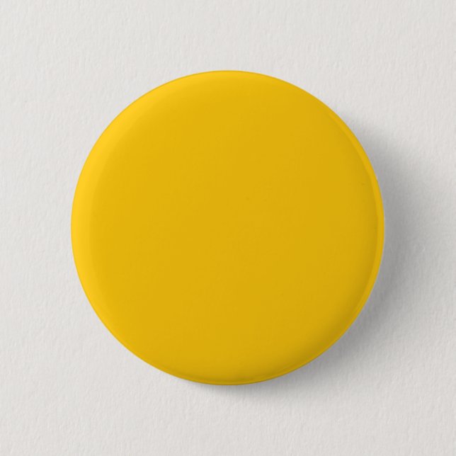 With Nothing On It Except Colour - Golden Yellow 2 Inch Round Button (Front)