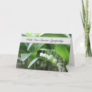 With Our Sincere Sympathy - Words Are Not Enough Card