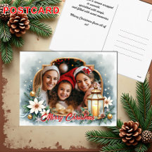 With own photo Winter Wishes