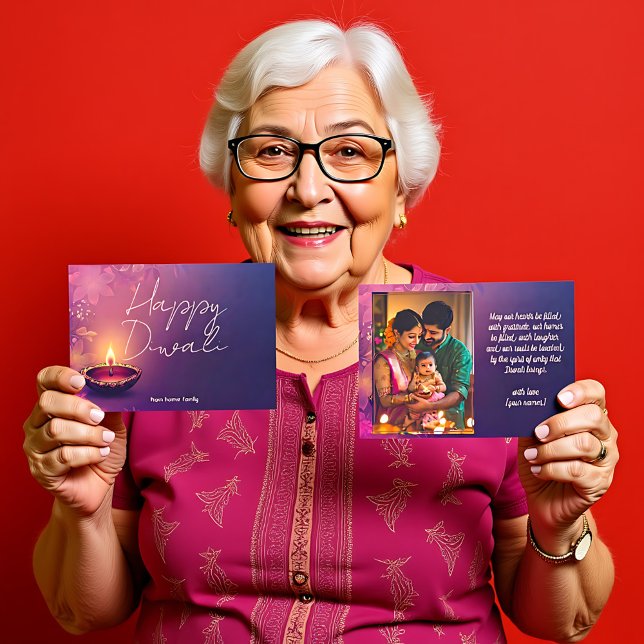 With Photo & custom text Twilight Keepsake card (With Photo & custom text Twilight Keepsake card)