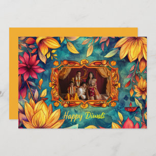 With Photo Happy Diwali 