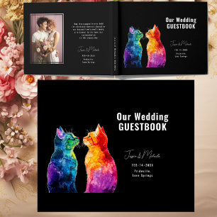 🌈With photo Purrfectly Yours: A Rainbow Love Guest Book