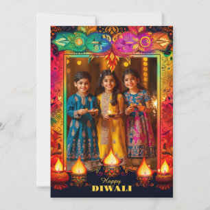 With photo Rainbow Diwali Splendour 