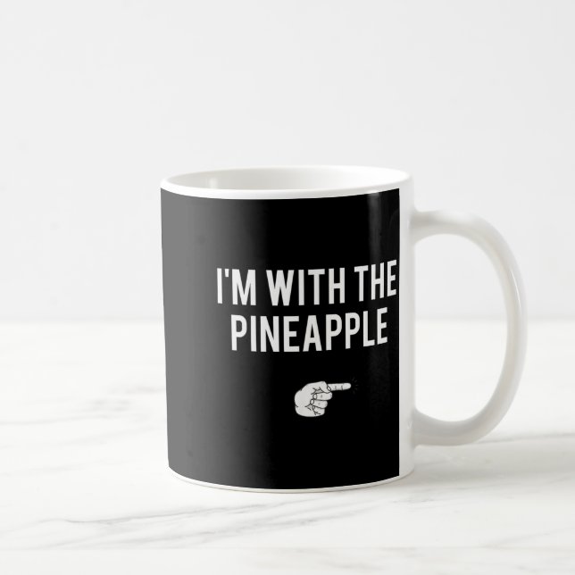 with Pineapple Halloween Costume Funny Couples Coffee Mug (Right)