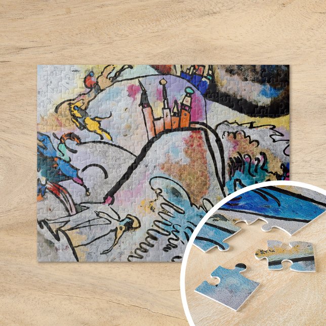 With Sun | Kandinsky Jigsaw Puzzle (Creator Uploaded)