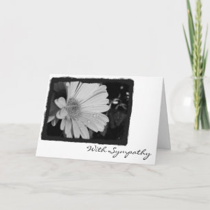 With Sympathy Card