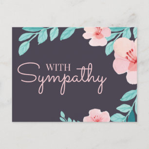 WITH SYMPATHY Card