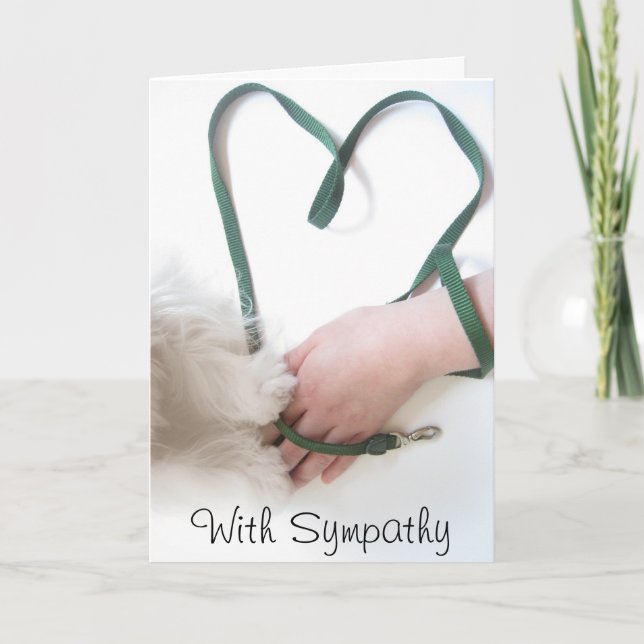 With Sympathy Card (Front)