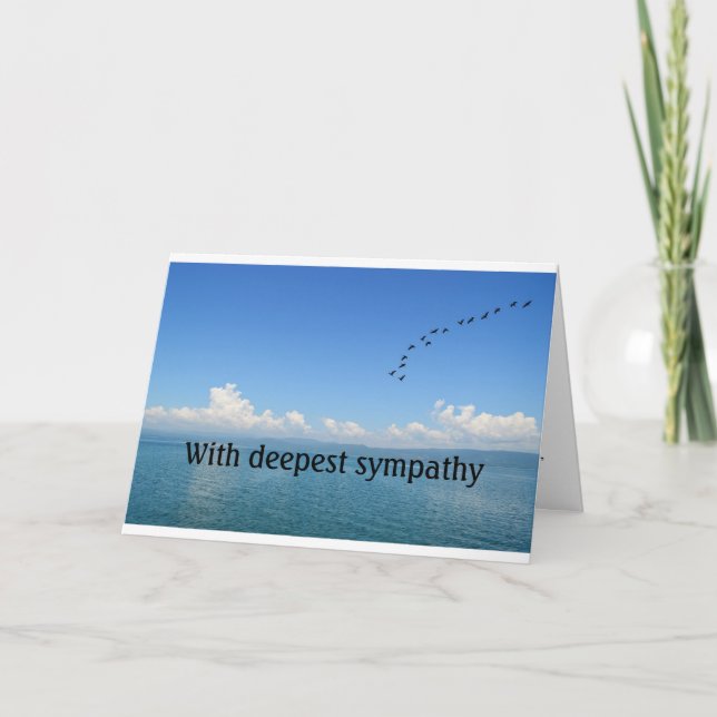 With Sympathy Card (Front)