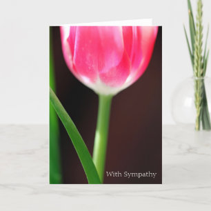 With Sympathy Card