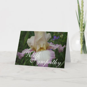 With Sympathy Iris Card