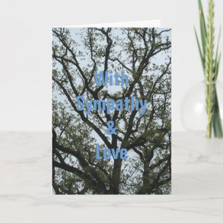 With Sympathy & Love Card