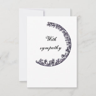 with sympathy thank you card