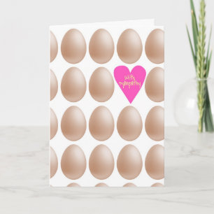 With sympathy: the loss of a chicken card