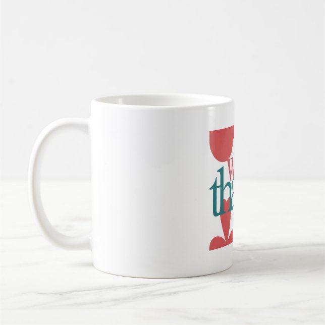 With Thanks – Valentine's Day Gift Coffee Mug (Left)