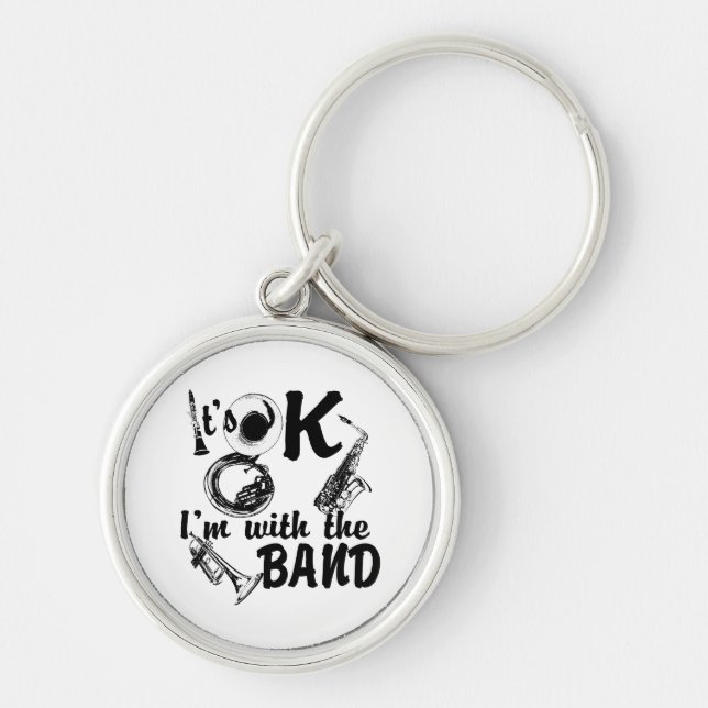 With the Band Keychain (Front)