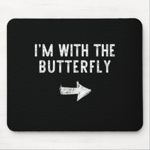with The Butterfly Halloween Couple Costume Mouse Pad