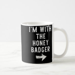 with The Honey Badger Funny Halloween Matching Coffee Mug