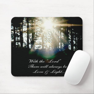 With the Lord...... Mouse Pad