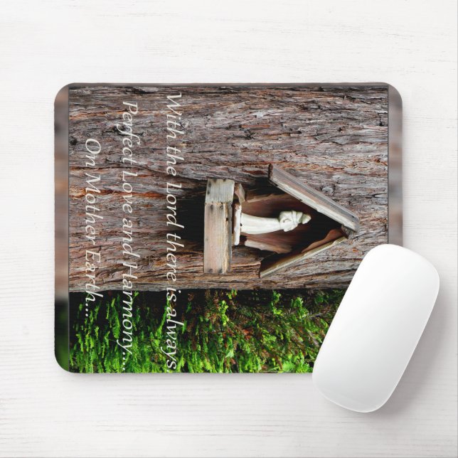 With the Lord... Mouse Pad (With Mouse)