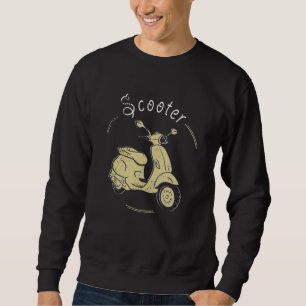 With The Scooter Through The World Sweatshirt