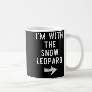 With The Snow Leopard Funny Halloween Couple Coffee Mug