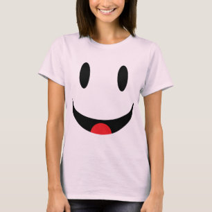 With Tongue Face T-Shirt