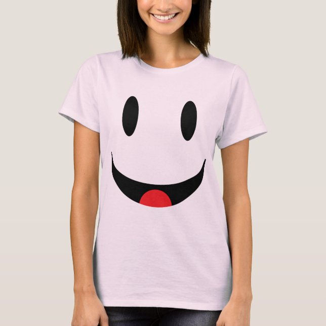 With Tongue Face T-Shirt (Front)