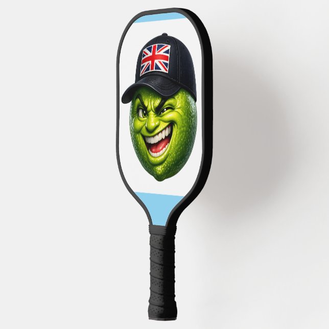 With Union Jack cap, British Pickleball paddle (Left)