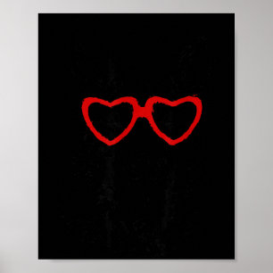With Valentine's Day German Shepherd Heart Poster