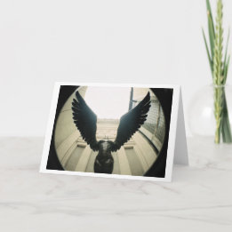 With Wings Wide Open... Card