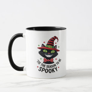 With Witch Hat And Tie Mug