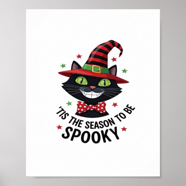 With Witch Hat And Tie Poster (Front)