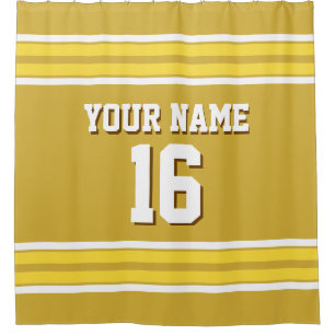 with Yellow White Stripes Sports Jersey