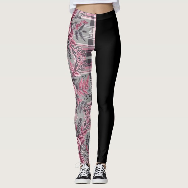 WithLove. Tartan Leggings. Leggings (Front)