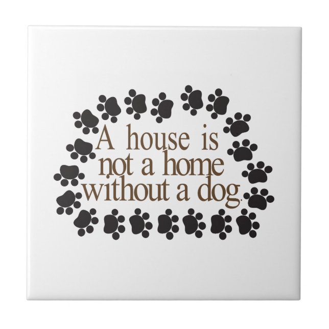 Without a Dog Tile (Front)