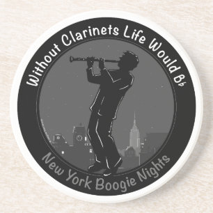 Without Clarinets Life Would B-Flat Coaster