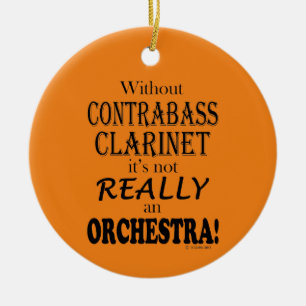 Without Contrabass Clarinet - Orchestra Ceramic Or Ornament