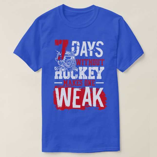 Without Hockey T-Shirt (Design Front)