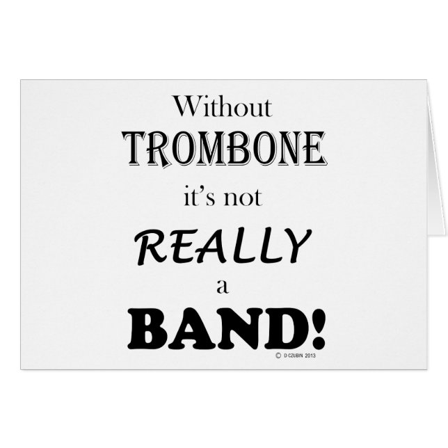 Without Trombone - Band (Front Horizontal)