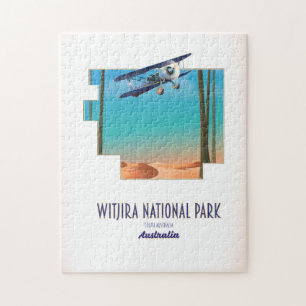 Witjira national park Australia map Jigsaw Puzzle