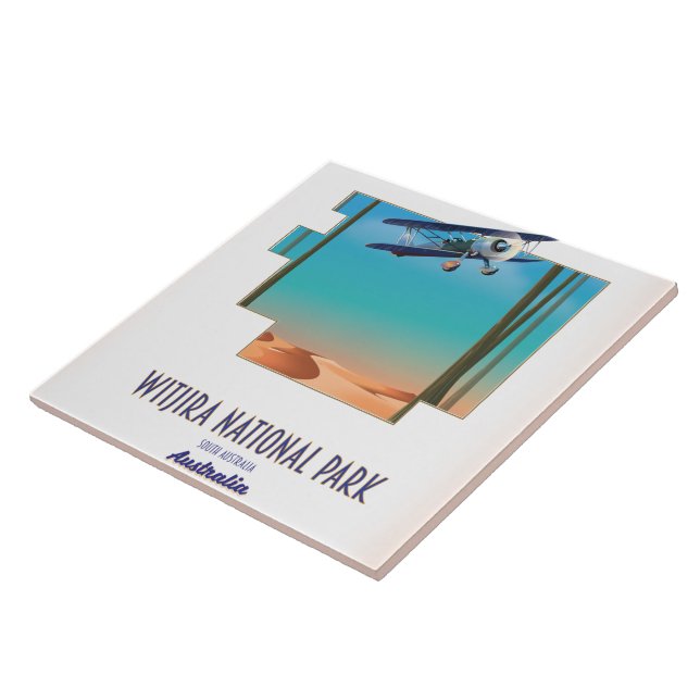 Witjira national park Australia map Tile (Side)