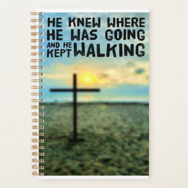 Witness Christian Planner - He kept walking (Front)