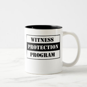 Witness Protection Two-Tone Coffee Mug