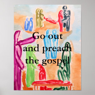 Witness The Gospel Poster