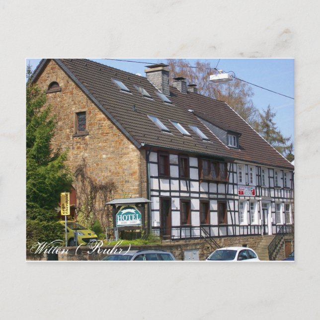 Witten, Reesenhof Postcard (Front)