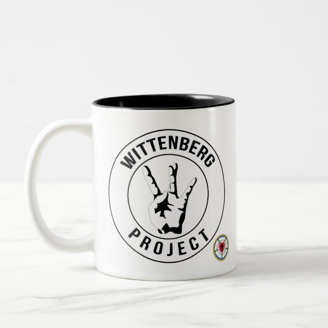 Wittenberg Proj Two-Tone Coffee Mug (Left)