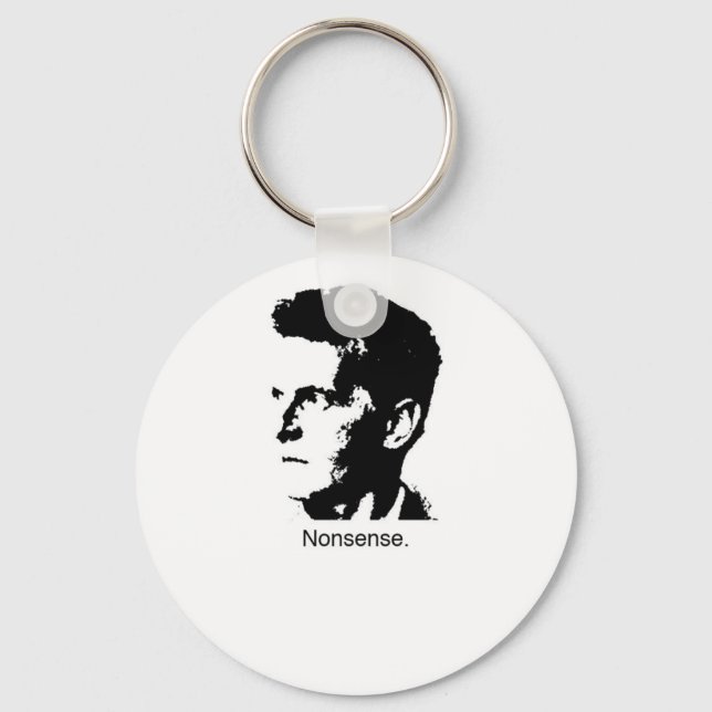 Wittgenstein's Charm Keychain (Front)