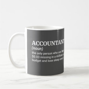 Witty Accounting Definition – Ideal Gift for CPAs Coffee Mug